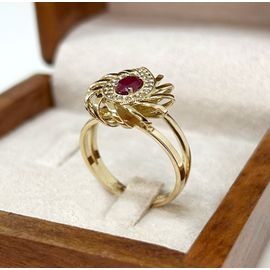 Anel de Formatura Scarlet Crown - Helder Joalheiros 