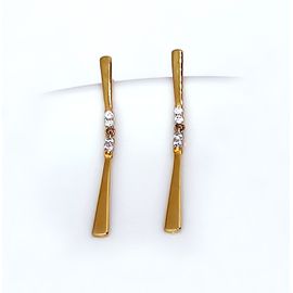 Brinco em Ouro 18k Palito Articulado - Helder Joalheiros 