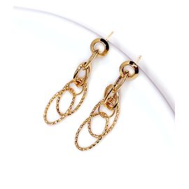 Brinco Argola Redondo e Trabalhado em Ouro 18k - Helder Joalheiros 
