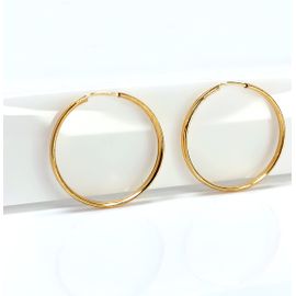 Brinco em Ouro 18k Argola Clássica 20 Milímetros - Helder Joalheiros 