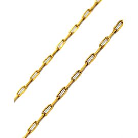 Corrente em Ouro 18k Cadeado 60 Centímetros - Helder Joalheiros 