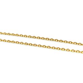 Corrente em Ouro 18k Cadeado 50 Centímetros - Helder Joalheiros 
