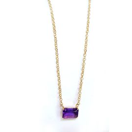 Gargantilha em Ouro 18k personalizada com Pedra Natural Ametista, Topázio Swiss, Citrino e outras pe... - Helder Joalheiros 