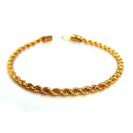 Pulseira em Ouro 18k Cordão - Helder Joalheiros