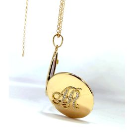 Relicário Organograma Diamante Éterno em Ouro 18k Personalizado - Helder Joalheiros