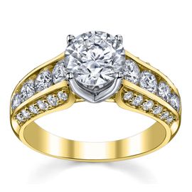 Anel Solitário em Ouro 18k com Diamante de 40 Pontos - Helder Joalheiros