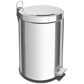 Lixeira com pedal em aço inox 5L - Tramontina - Hidráulica Tropeiro