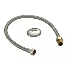Engate Flexivel Cromado - 60cm - Hidráulica Tropeiro