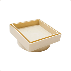 Ralo Oculto Invisível 10x10cm Piso /porcelanato Be... - Hidráulica Tropeiro