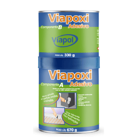 ADESIVO EPOXI VIAPOXI - 1 KG - Hidráulica Tropeiro