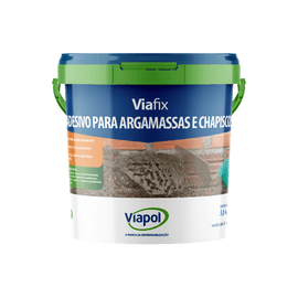 ADESIVO PARA ARGAMASSA E CHAPISCO VIAFIX - 3,6L | ... - Hidráulica Tropeiro