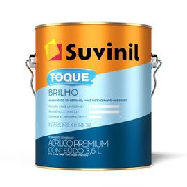 Toque de Luz Semi-brilho Branco neve 3,6L Suvinil - Hidráulica Tropeiro
