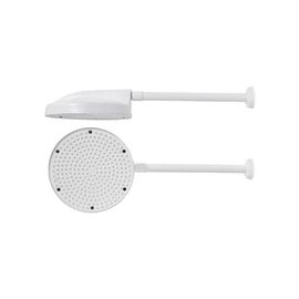AS CHUVEIRO PLASTICO BRANCO 8 X1/2 - Hidráulica Tropeiro