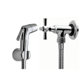 KIM 1050C08 DH002299 DUCHA HIG MAN C/ REG FLEX MET... - Hidráulica Tropeiro