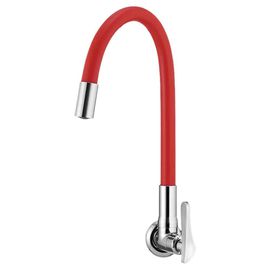  TORNEIRA MULTIUSO DE PAREDE VERMELHA 1178 R27 - L... - Hidráulica Tropeiro