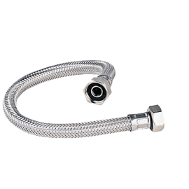 RABICHO 40CM INOX 1/2 FXF DN15 - TIGRE METAIS - Hidráulica Tropeiro