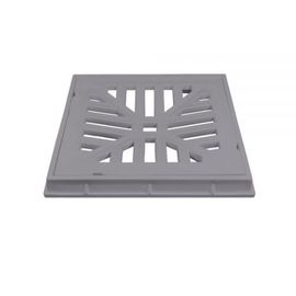 EST GRELHA DECORA C/P.GRELHA 25X25CM CINZA - Hidráulica Tropeiro