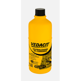 VEDACIT NEUTRALIZADOR DE FERRUGEM FR 500ML - Hidráulica Tropeiro