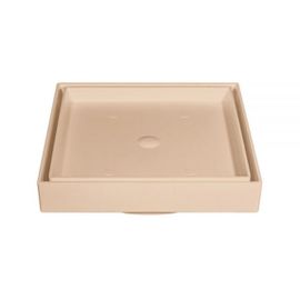 EST RALO CLEAN INVISIVEL QUAD 10X10CM BG - Hidráulica Tropeiro