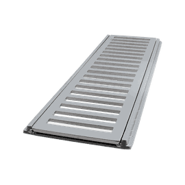 Conjunto Grelha 15x50 com Caixilho Leve Pedestre L... - Hidráulica Tropeiro