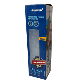 Refil P/ Filtro Ponto de Entrada Branco FPE-02R - ... - Hidráulica Tropeiro