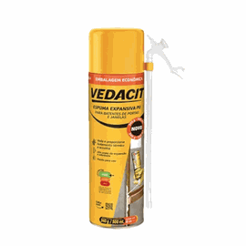 VED ESPUMA EXPANSIVA PU AEROSOL 340G - Hidráulica Tropeiro