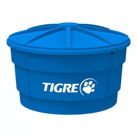 Caixa d'água 310 Litros Tampa Convencional - Tigre - Hidráulica Tropeiro