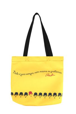 BOOK BAG CHAPLIN - Amarela - Tertúlia Produtos Literários