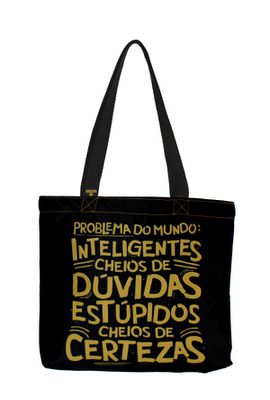 BOOK BAG CHARLES BUKOWSKI - Preta - Tertúlia Produtos Literários