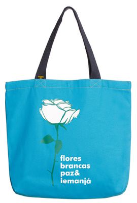 BOLSA IEMANJÁ - Azul Claro - Tertúlia Produtos Literários