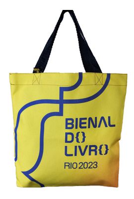 Book Bag Bienal Rio de Janeiro - Amarela - Tertúlia Produtos Literários