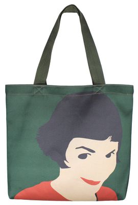 BOLSA AMELIE POULAIN - Verde - Tertúlia Produtos Literários