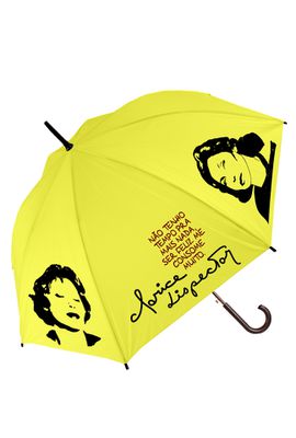GUARDA-CHUVA CLARICE - Amarelo - Tertúlia Produtos Literários