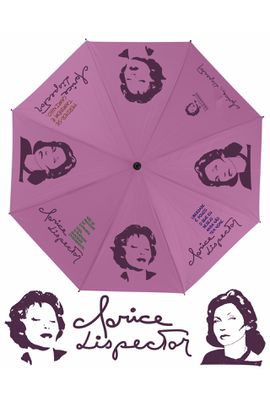 GUARDA-CHUVA CLARICE - Roxo - Tertúlia Produtos Literários