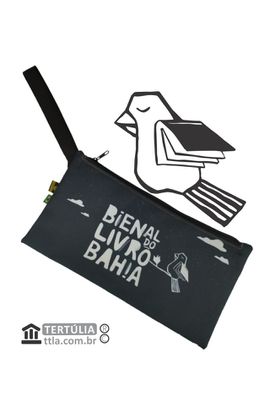NÉCESSAIRE BIENAL BAHIA - PRETA - Tertúlia Produtos Literários