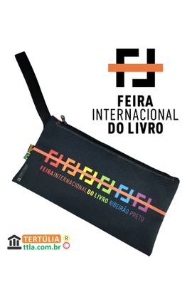 NÉCESSAIRE FIL RIBEIRÃO PRETO - PRETA - Tertúlia Produtos Literários