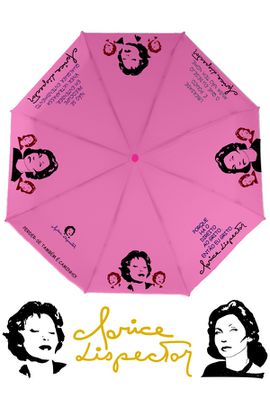 SOMBRINHA CLARICE - Pink - Tertlia Produtos Literrios