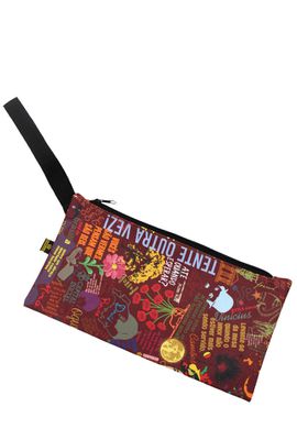 NÉCESSAIRE COLETÂNEA - Marrom - Tertúlia Produtos Literários