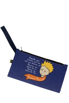 NÉCESSAIRE PEQUENO PRÍNCIPE - Azul - Tertúlia Produtos Literários