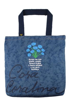 BOLSA CORA - Azul - Tertúlia Produtos Literários