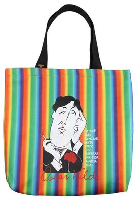 BOLSA OSCAR WILDE - Color - Tertúlia Produtos Literários