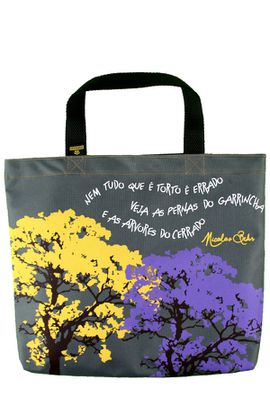 BOOK BAG NICOLAS BEHR - CINZA - Tertúlia Produtos Literários