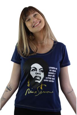 Babylook Nina Simone Amor Marinho - Tertúlia Produtos Literários