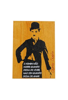 Quadrinho Charles Chaplin - Tertúlia Produtos Literários