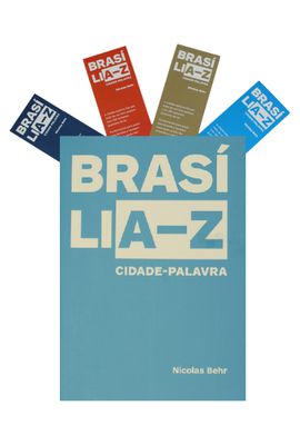 Livro BRASÍLIA-Z Cidade Palavra - Nicolas Behr - Tertúlia Produtos Literários