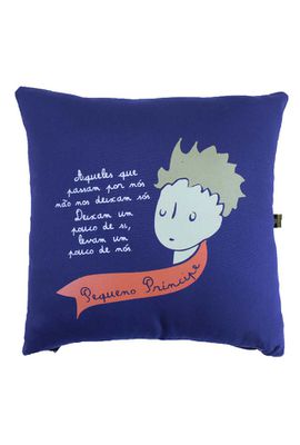Capa de Almofada Pequeno Príncipe Marinho - Tertúlia Produtos Literários