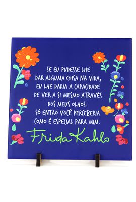 AZULEJO FRIDA KAHLO OLHOS - Color - Tertúlia Produtos Literários