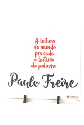 AZULEJO PAULO FREIRE LEITURA - Tertúlia Produtos Literários