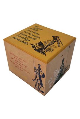 Caixa Porta Chá Dom Quixote - Tertúlia Produtos Literários