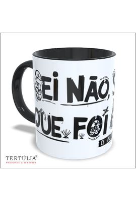 CANECA O AUTO DA COMPADECIDA - Preta - Tertúlia Produtos Literários